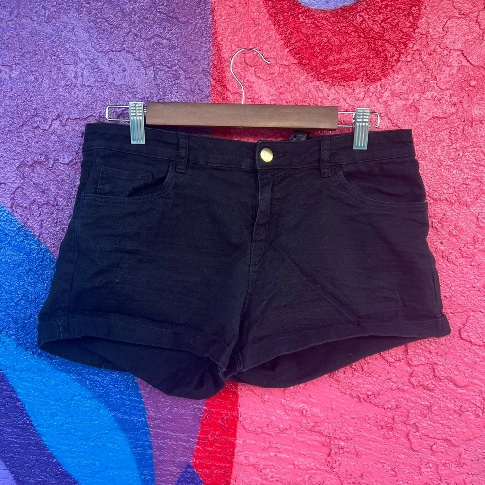 H&M shorts black size 10 - Picture 1 of 4